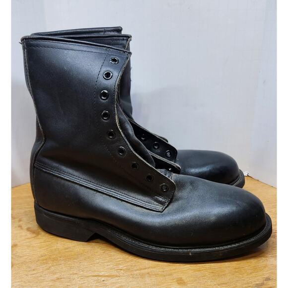 1994 WOLVERINE World Wide Military‎ Steel Toe Combat Boots Size 6 main image 4